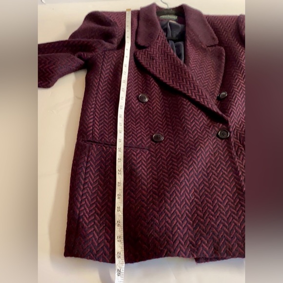 Vintage -Harve Bernard by Bernard Holtzman -Herringbone Tweed Blazer.Size Large - Picture 12 of 13